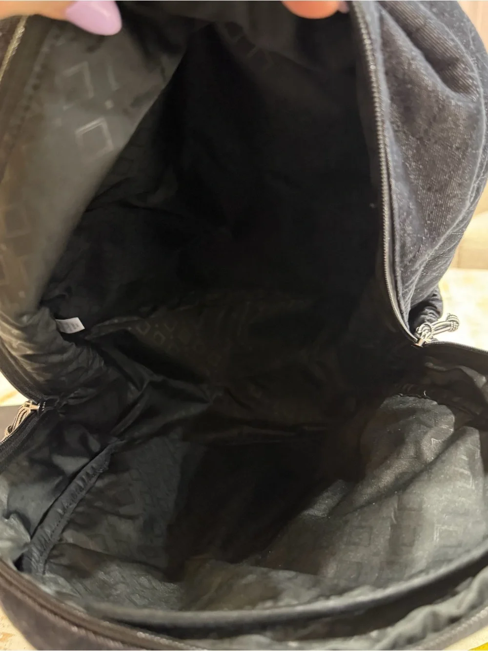 Vera Bradley Quilted Black Everyday Backpack